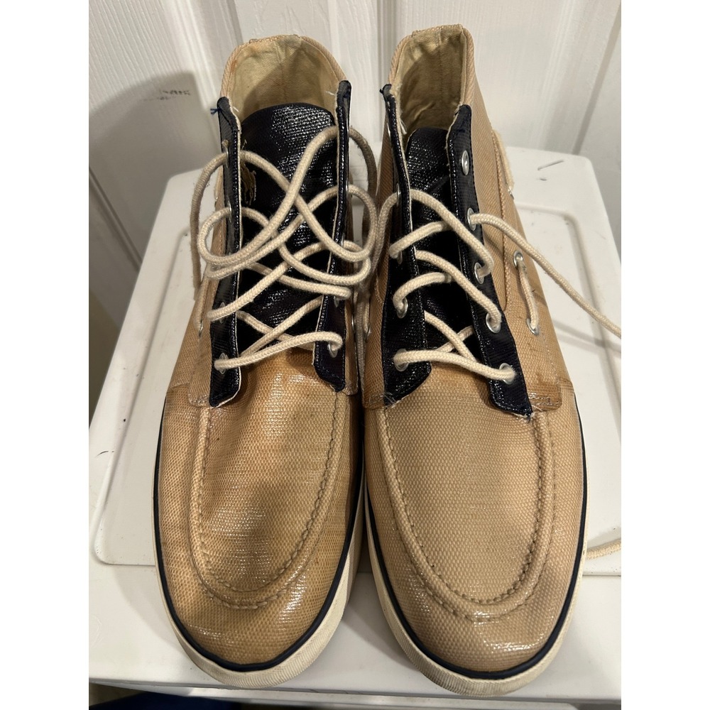 Polo Ralph Lauren Bienne Boat Boots Men's Size‎ 11 Brown Black Mid